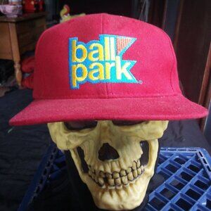 Deadstock Vintage Ballpark Hot Dogs Snap Hat Cap